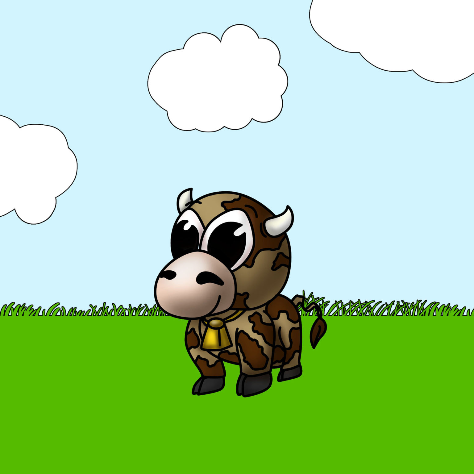 Serie Lil Farm Friends - Vaca